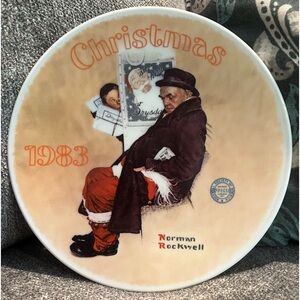 Norman Rockwell - Santa in the subway